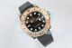 EWF Swiss Replica Rolex Yacht-Master 40 Watch Rose Gold Bezel Black Rubber 40MM (3)_th.jpg